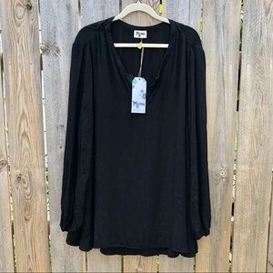 *Show Me Your MuMu | One Button Swing Tunic Dress